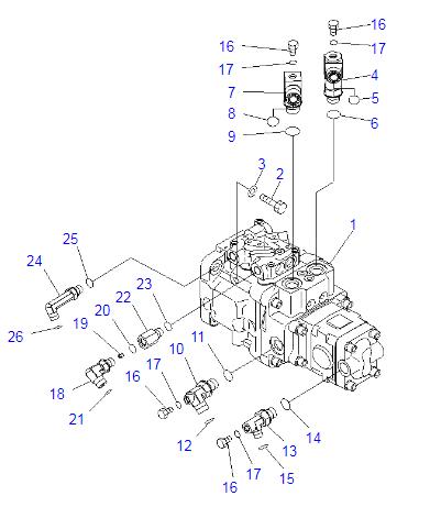 NEW KOMATSU EXCAVATOR PC40MR-2 Water Pump