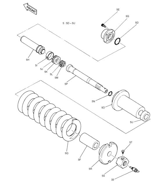24201242A Valve Grease Fitting For Doosan Daewoo Solar 170V 220V 225