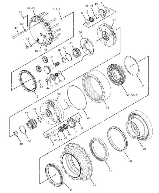 High Precision Excavator Final Drive 267-6796 333-2909 378-9567 Used ...