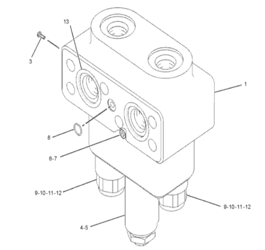 1163526 116-3526 Solenoid Valve Fit Excavator 311D LRR 312D 315D L 318C ...
