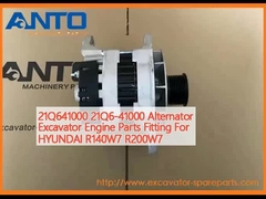 21Q641000 21Q6-41000 Alternator Excavator Engine Parts Fitting For HYUNDAI R140W7 R200W7