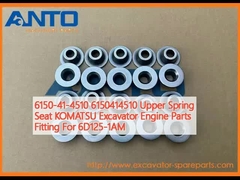 6150-41-4510 6150414510 Upper Spring Seat KOMATSU Excavator Engine Parts Fitting For 6D125-1AM