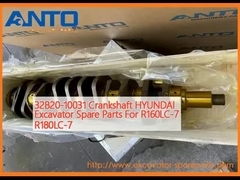 32B20-10031 Crankshaft HYUNDAI Excavator Spare Parts For R160LC-7 R180LC-7