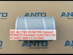 207-60-71183 2076071183 Element KOMATSU Excavator Spare Parts For PC300LC-8M0 PC350-8M0