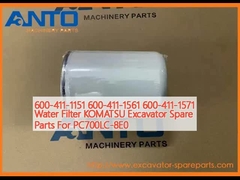 600-411-1151 600-411-1561 600-411-1571 Water Filter KOMATSU Excavator Spare Parts For PC700LC-8E0