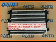 2520-6007C Condenser Core DOOSAN Excavator Air Conditioner Parts For SOLAR 225LC-7A