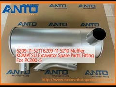 6209-11-5211 6209-11-5210 Muffler KOMATSU Excavator Spare Parts Fitting For PC200-5 