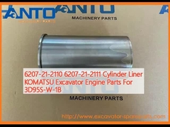 6207-21-2110 6207-21-2111 Cylinder Liner KOMATSU Excavator Engine Parts For 3D95S-W-1B 