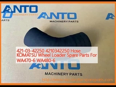 421-03-42250 4210342250 Hose KOMATSU Wheel Loader Spare Parts For WA470-6 WA480-6