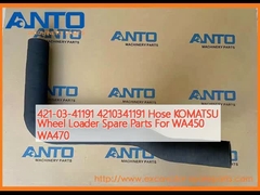421-03-41191 4210341191 Hose KOMATSU Wheel Loader Spare Parts For WA450 WA470