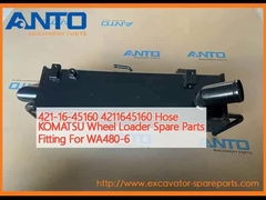 421-16-45160 4211645160 Hose KOMATSU Wheel Loader Spare Parts Fitting For WA480-6