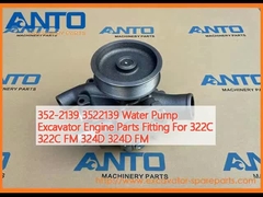 352-2139 3522139 Water Pump Excavator Engine Parts Fitting For 322C 322C FM 324D 324D FM