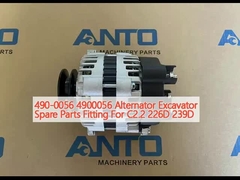 490-0056 4900056 Alternator Excavator Spare Parts Fitting For C2.2 226D 239D