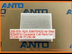 208-979-7620 2089797620 Air Filter KOMATSU Excavator Cab Parts For PC240-8K PC290-8K