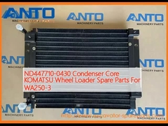 ND447710-0430 Condenser Core KOMATSU Wheel Loader Spare Parts For WA250-3