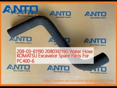 208-03-61190 2080361190 Water Hose KOMATSU Excavator Spare Parts For PC400-6