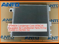 4704924 Condenser Core HITACHI Excavator Air Conditioner Parts Fit For ZH200-A ZX210H-5G