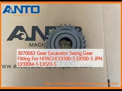 3070063 Gear Excavator Swing Gear Fitting For HITACHI EX100-5 EX100-5 JPN EX100M-5 EX120-5