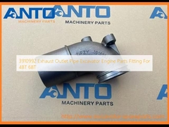 3910992 Exhaust Outlet Pipe Excavator Engine Parts Fitting For 4BT 6BT