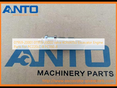 07959-20001 07959-20000 Valve KOMATSU Excavator Engine Parts For PC220LC-8 PC350-8