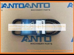 4206078 Fan Belt Excavator Engine Parts Fitting For HITACHI EX200 EX200-2 EX200-3