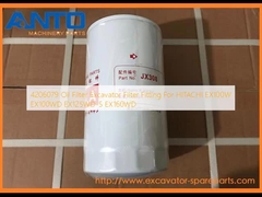 4206079 Oil Filter Excavator Filter Fitting For HITACHI EX100W EX100WD EX125WD-5 EX160WD