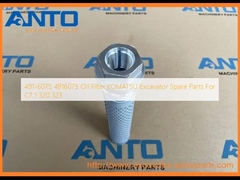 491-6075 4916075 Oil Filter KOMATSU Excavator Spare Parts For C7.1 320 323