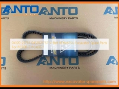 04120-21757 0412021757 V-Belt KOMATSU Excavator Spare Parts For PC300-2 PC400-1 