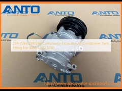 259-7244 2597244 Compressor Excavator Air Conditioner Parts Fitting For 3066 320D 323D 