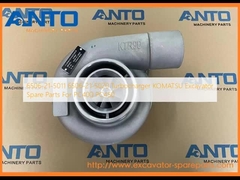 6506-21-5011 6506-21-5020 Turbocharger KOMATSU Excavator Spare Parts For PC400 PC450