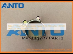 4282477 Hose Clamp Excavator Spare Parts Fitting For HITACHI EX1200-5 EX1200-5C EX1200-5D