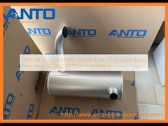 4389278 4306008 4379801 Muffler HITACHI Excavator Spare Parts For EX60-5(LC) EX70LCK-5 EX75UR-3