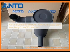 6751-11-5420 6751115420 Muffler KOMATSU Excavator Spare Parts Fitting For HB205-1 HB215LC-1