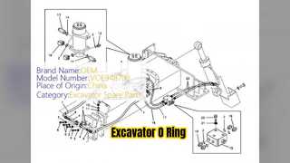 Excavator O Ring VOE8700 for  Models
