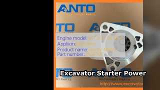 Excavator Starter Motor 6CT 8.3L