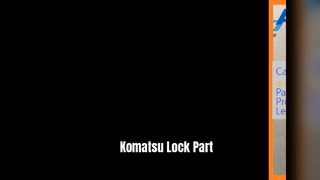 Komatsu Lock WA0 WA00 Parts 7 6 80