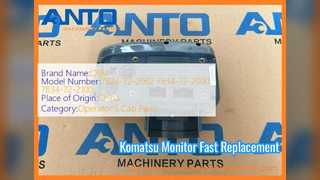 Komatsu Excavator Monitor 7834 72 2002 Replacement