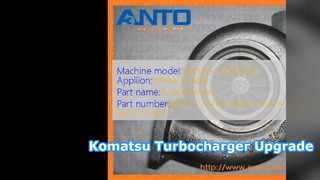 Komatsu Turbocharger S6D140 WA500 Parts
