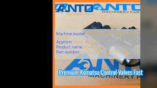 Komatsu Wheel Loader Valve 714 12 25503 Spare Parts
