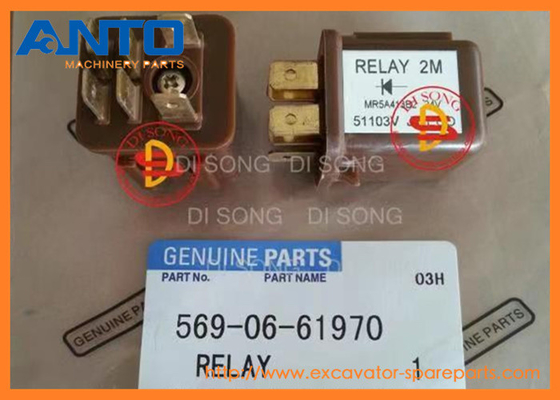 569-06-61970 5690661970 Relay Excavators Electric Parts Fit KOMATSU HB205 HB215 PC118MR PC130