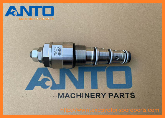 702-75-04600 702-75-04601 Relief Valve KOMATSU Excavator Travel Motor Parts For PC300-8