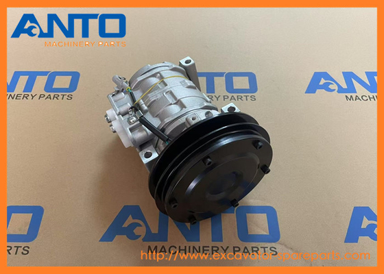 YA00003888 Compressor HITACHI Excavator Air Conditioner Parts Fitting For ZW250-5B