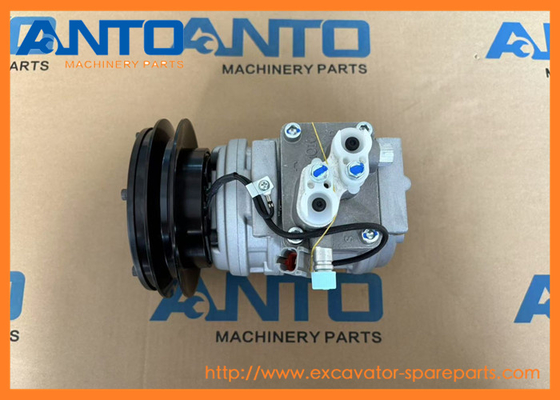 20Y-979-3110 20Y-979-3111 Compressor KOMATSU Excavator Air Conditioning Parts Fit For PC160 PC180 PC200