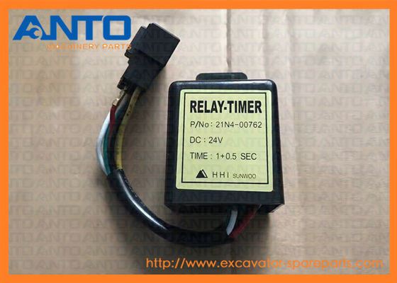 24V Relay Timer 21N4-00762 R210LC7H Excavator Spare Parts