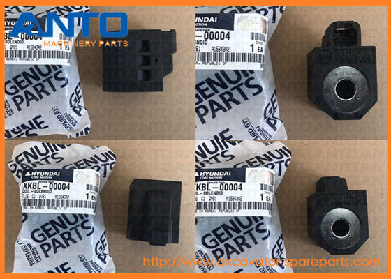 Solenoid Coil XKBL-00004 Excavator Spare Parts For Hyundai R140LC7