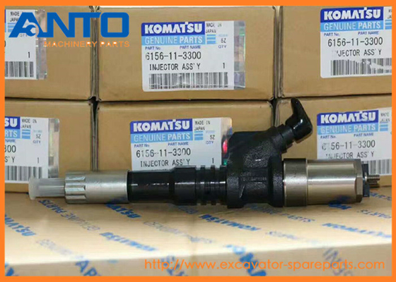 6156-11-3300 6156113300 Komatsu PC400-7 Excavator SA6D125-3 Engine Fuel Injector