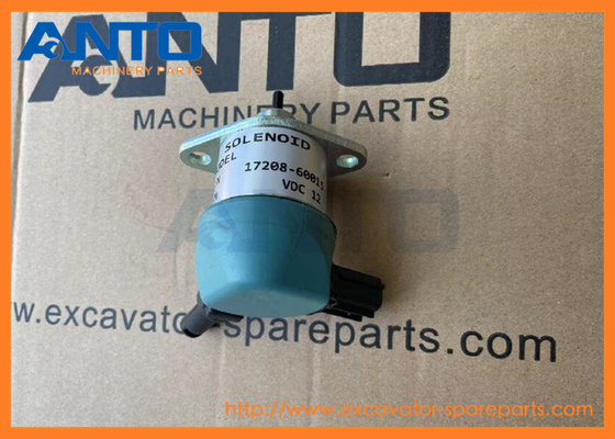 17208-60015 17208-60010 Stop Soleniod Valve For KUBOTA Mini Excavator Electric Parts