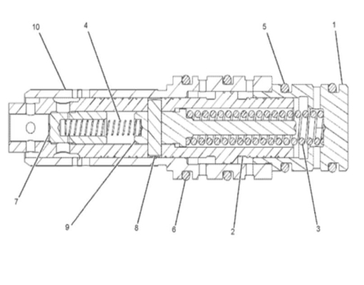 1535295 153-5295 Priority Valve For Excavator Main Control Valve Parts