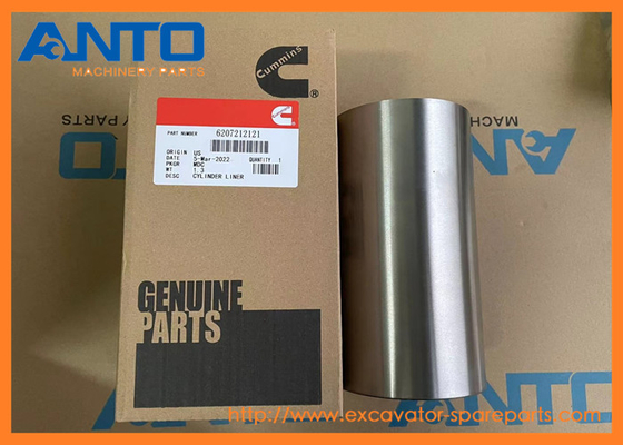 6207-21-2121 6207-21-2120 6207-21-2110 Cylinder Liner B3.3 4D95 For Excavator KOMATSU PC118MR