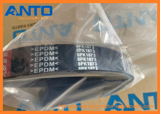 6262-81-6610 6262816610 8PK1873 Belt KOMATSU Bulldozer Spare Parts For SAA6D140E-6C